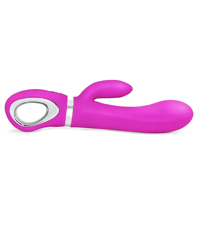 SEXTHROB Handheld Doppel Vibrating Rabbit-Vibratoren AV-Clit Massager - Rose