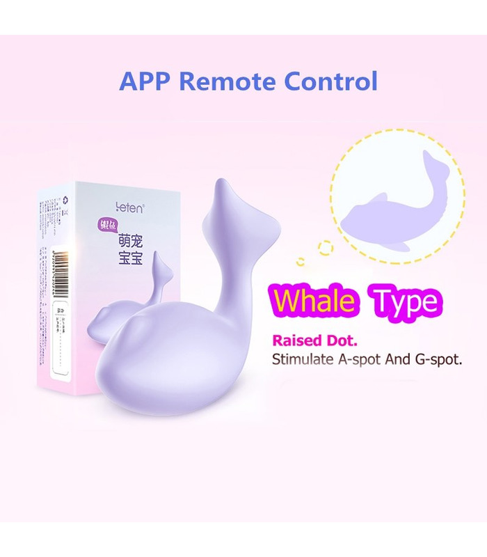 Leten APP Remote Control USB Charge Wireless Anal Clitoris Vagina G-spot Vibrating Egg Kegel Ball Vibrators Sex Toys For Women